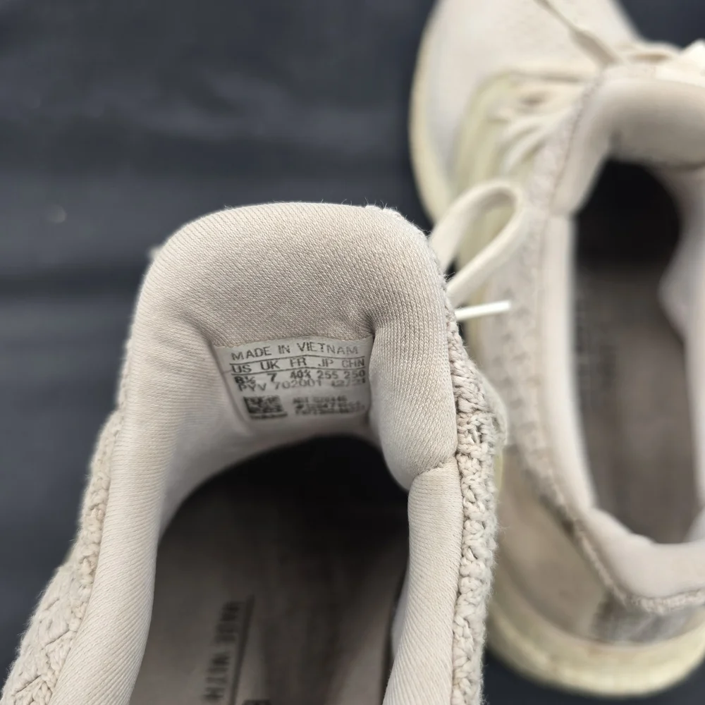 Adidas Cream Athletic‎ Shoes with Boost Cushioning